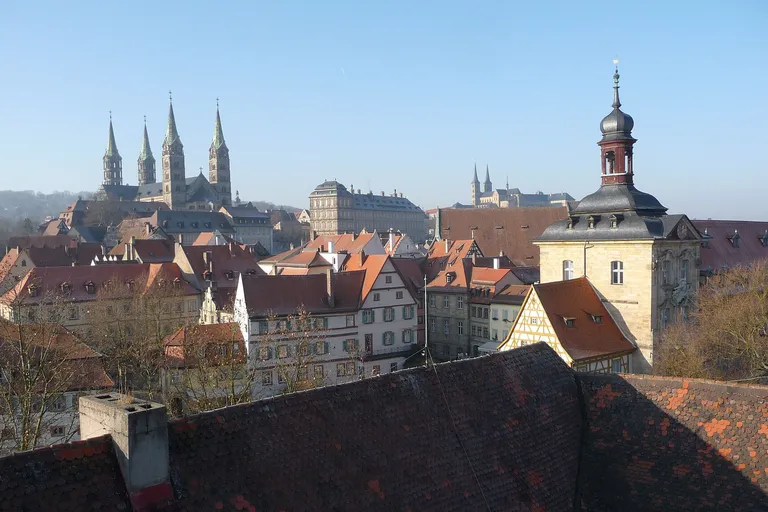 Altes Rathaus (old townhall) in Bamberg, Germany
